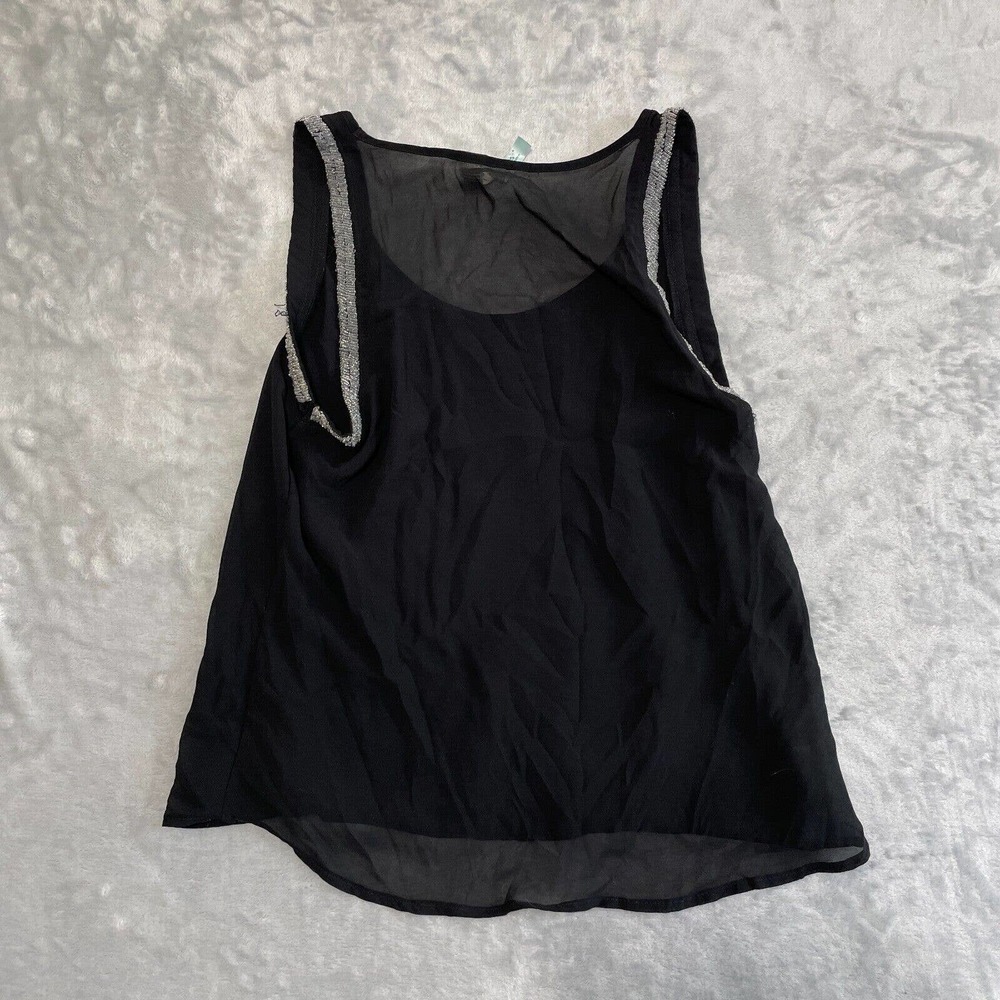 Six‎ Degrees of Separation Bedazzled Tank Women's Medium Black *MINOR DAMAGE*